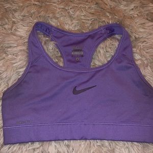 Light Purple Lavender Nike Pro Sports Bra